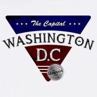 Washington D.C Land of the Free Logo Cooling Performance Crew T-Shirt
