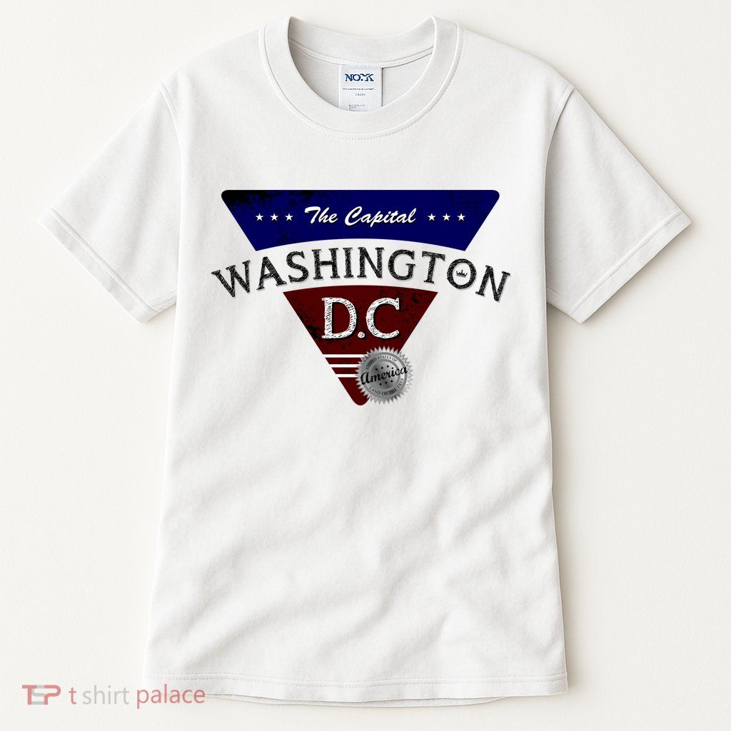 Washington D.C Land of the Free Logo Tall T-Shirt