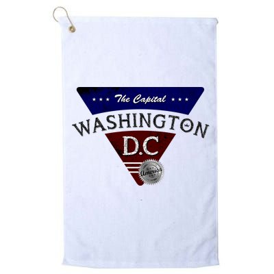 Washington D.C Land of the Free Logo Golf Towel