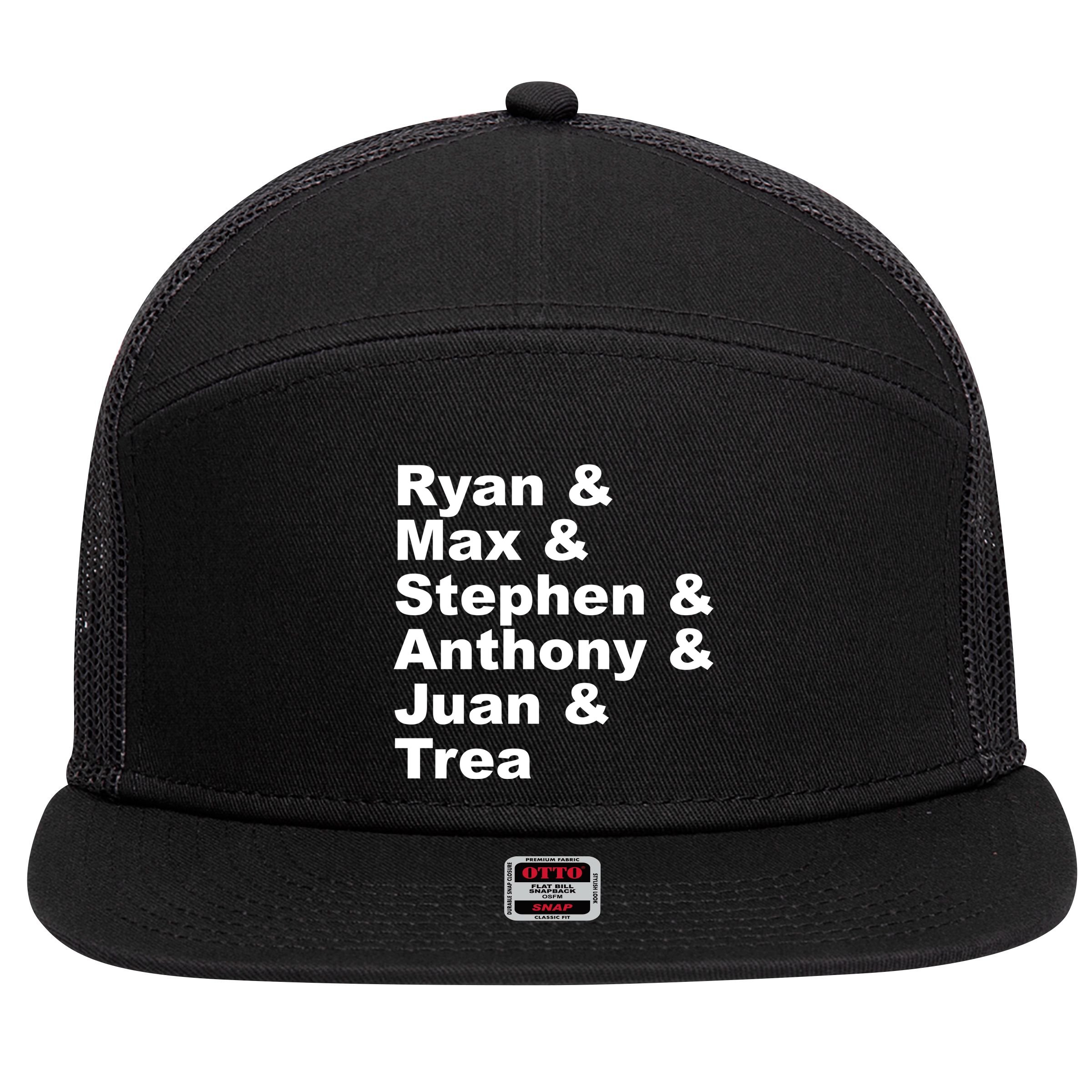 Washington DC Baseball Fan Series Players 7 Panel Mesh Trucker Snapback Hat