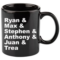 Washington DC Baseball Fan Series Players 11oz C Handle Ceramic Mug