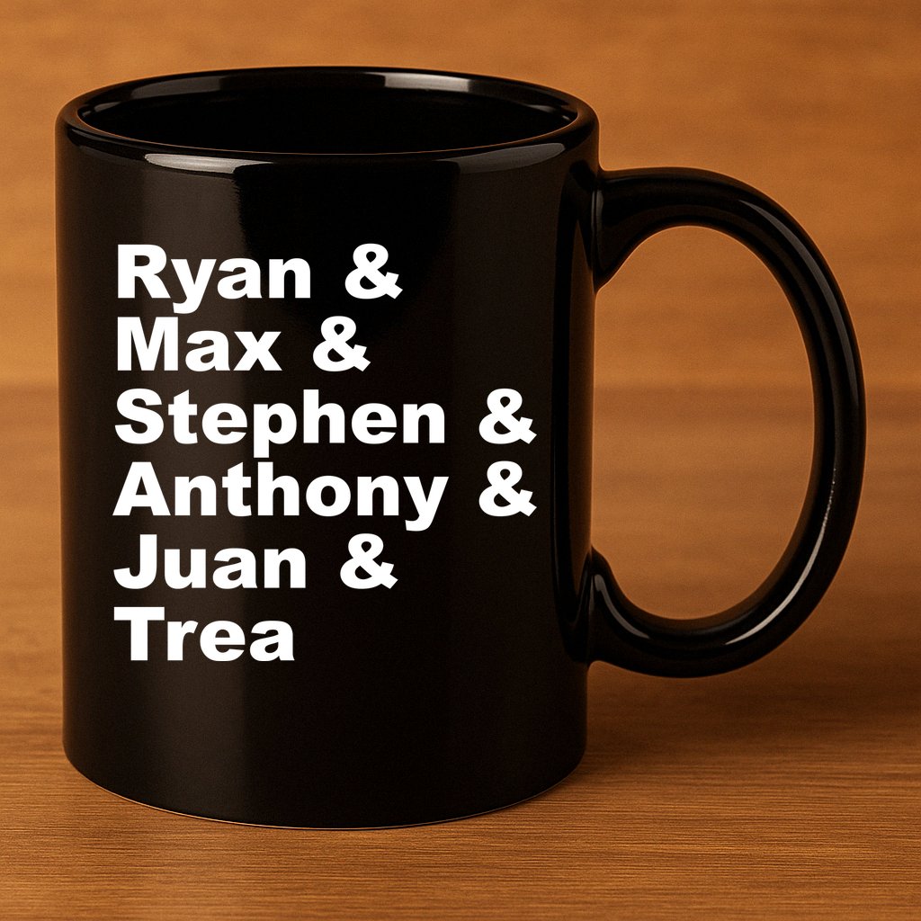 Washington DC Baseball Fan Series Players 11oz C Handle Ceramic Mug