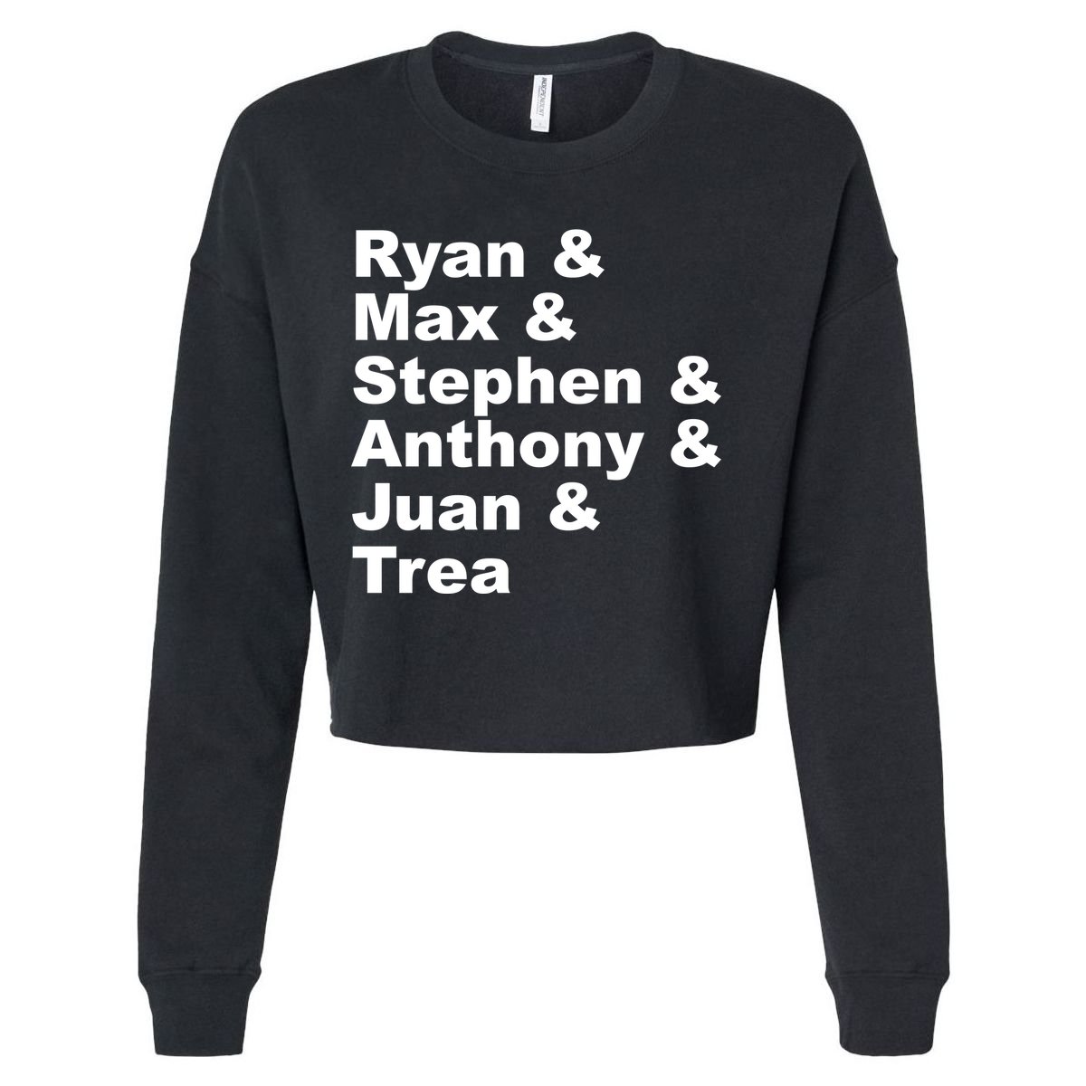 Washington DC Baseball Fan Series Players Cropped Pullover Crew