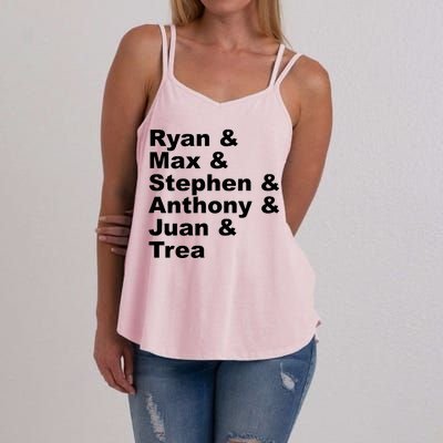 Washington DC Baseball Fan Series Players Women's Strappy Tank