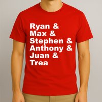 Washington DC Baseball Fan Series Players T-Shirt