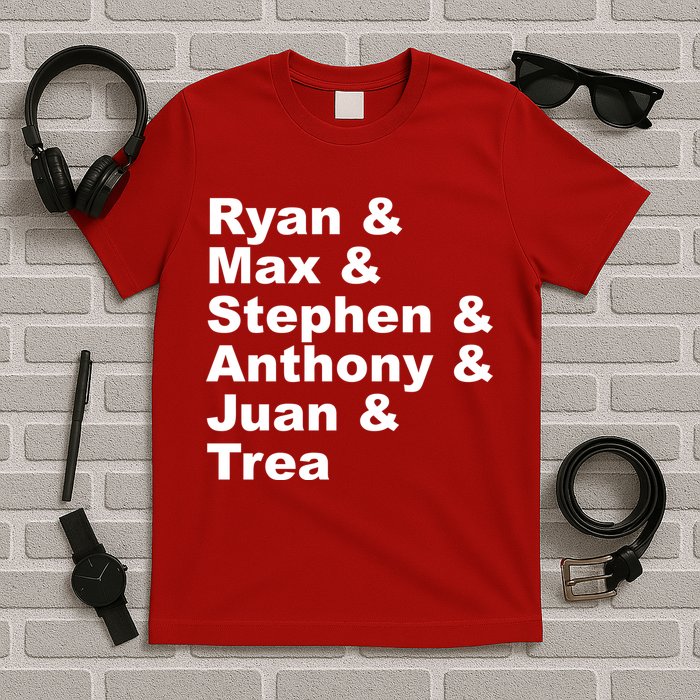 Washington DC Baseball Fan Series Players T-Shirt