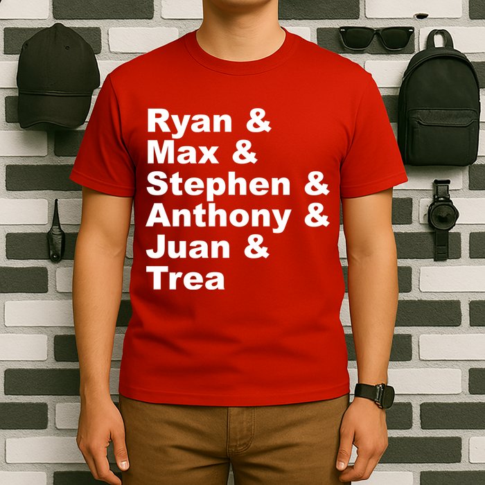 Washington DC Baseball Fan Series Players T-Shirt