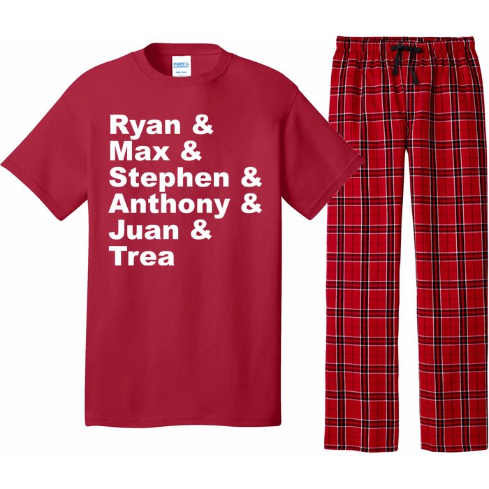 Washington DC Baseball Fan Series Players Pajama Set