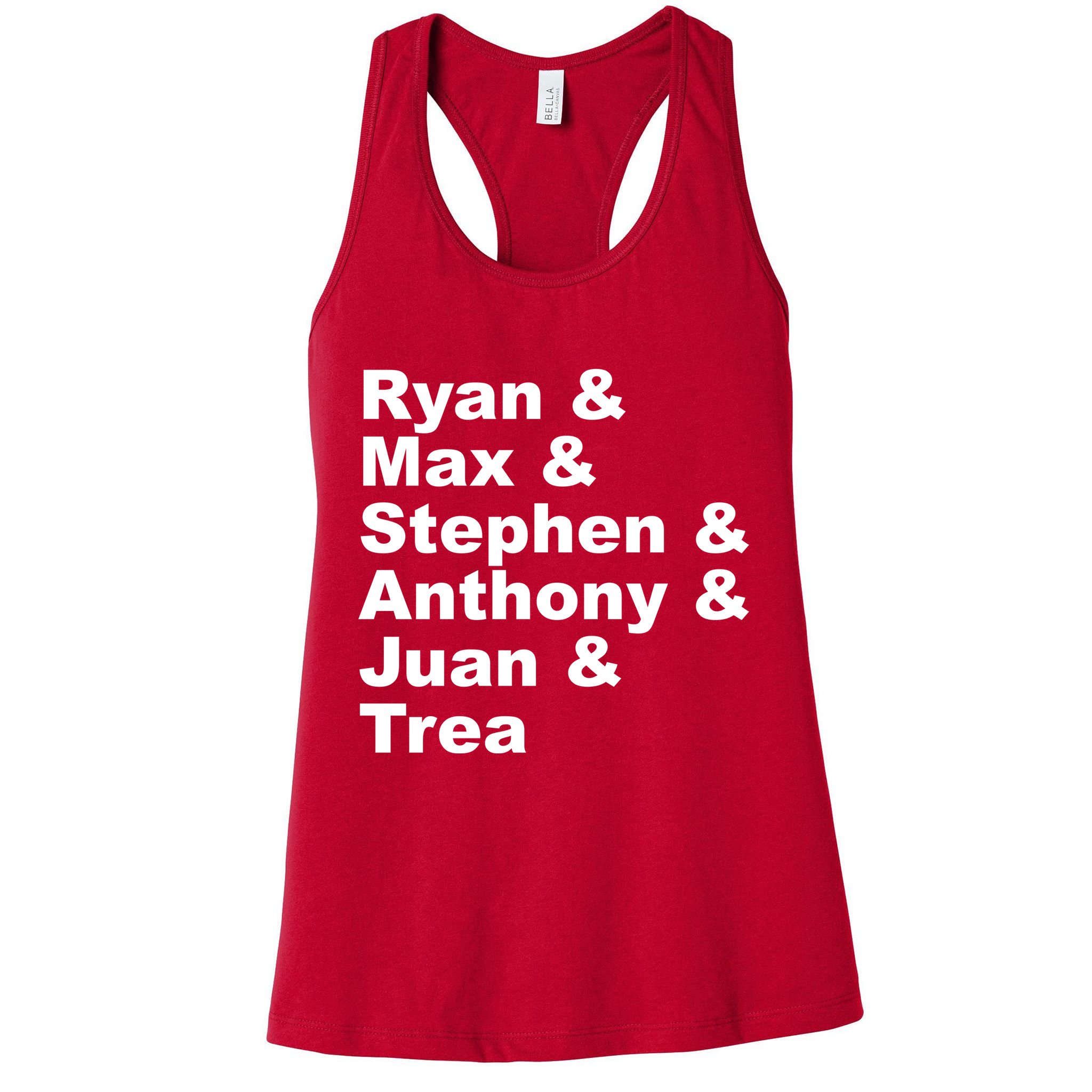 Washington DC Baseball Fan Series Players Womens Tank Top
