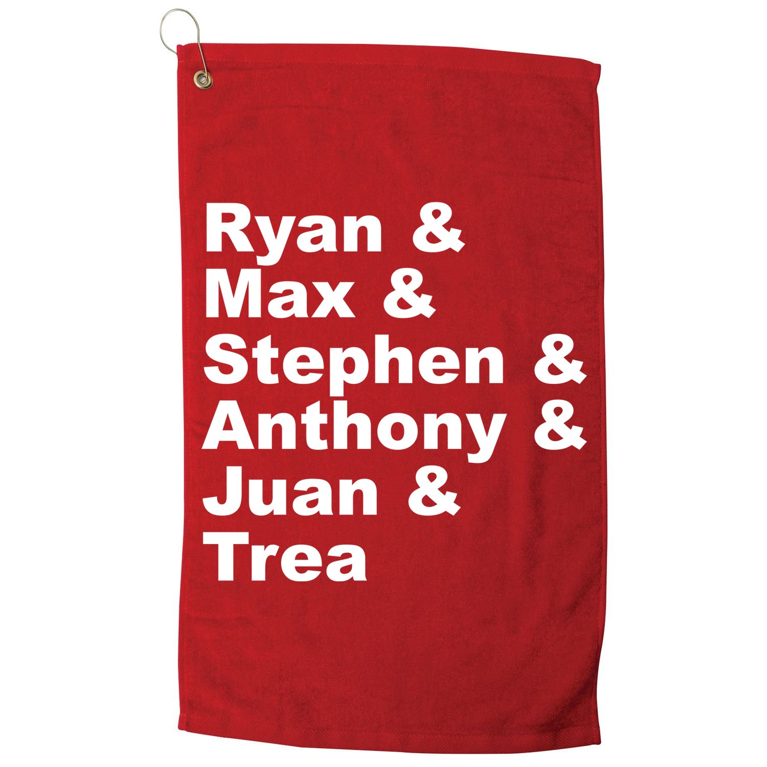 Washington DC Baseball Fan Series Players Golf Towel