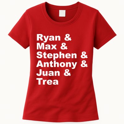 Washington DC Baseball Fan Series Players Womens T-Shirt