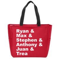 Washington DC Baseball Fan Series Players Zip Tote Bag