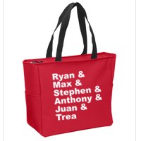 Washington DC Baseball Fan Series Players Zip Tote Bag