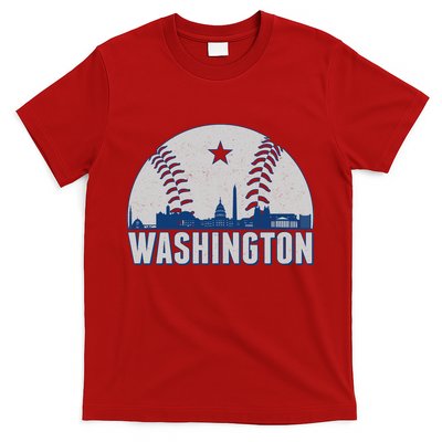 Washington DC Baseball Skyline T-Shirt