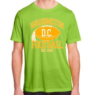 Washington DC Football Est 1932 Logo Football Fan Adult ChromaSoft Performance T-Shirt