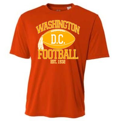 Washington DC Football Est 1932 Logo Football Fan Cooling Performance Crew T-Shirt