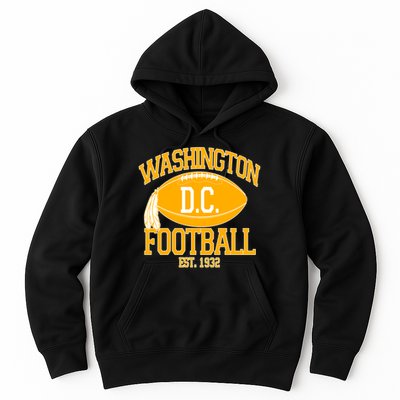 Washington DC Football Est 1932 Logo Football Fan Hoodie