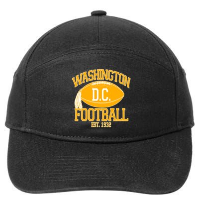 Washington DC Football Est 1932 Logo Football Fan 7-Panel Snapback Hat