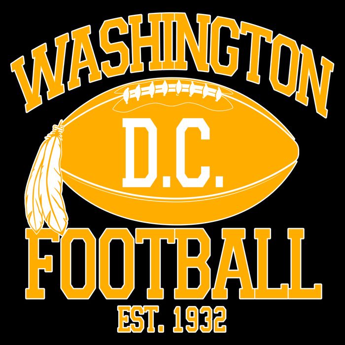 Washington DC Football Est 1932 Logo Football Fan Bucket Hat