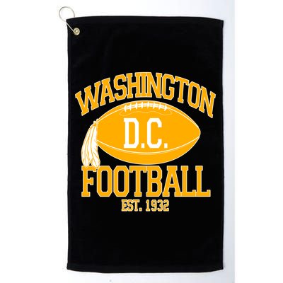 Washington DC Football Est 1932 Logo Football Fan Golf Towel