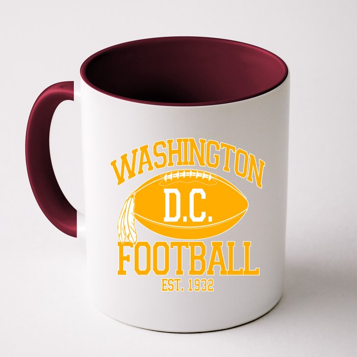 Washington DC Football Est 1932 Logo Football Fan Mug