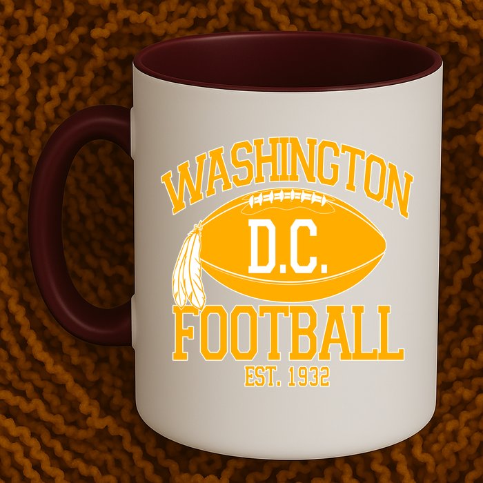 Washington DC Football Est 1932 Logo Football Fan Mug