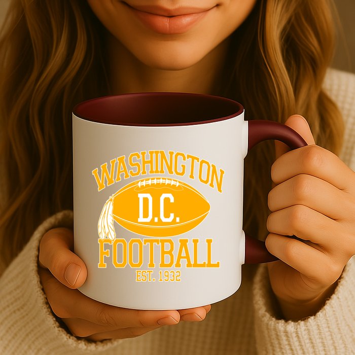Washington DC Football Est 1932 Logo Football Fan Mug
