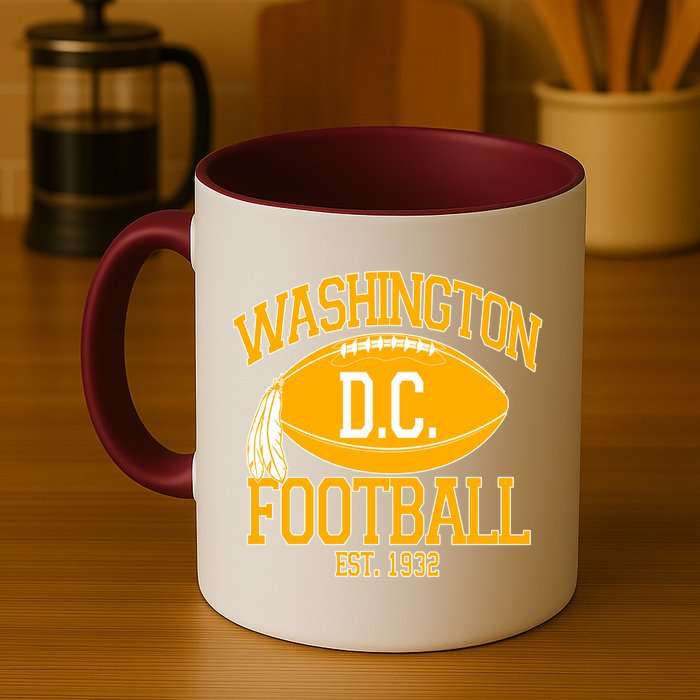Washington DC Football Est 1932 Logo Football Fan Mug