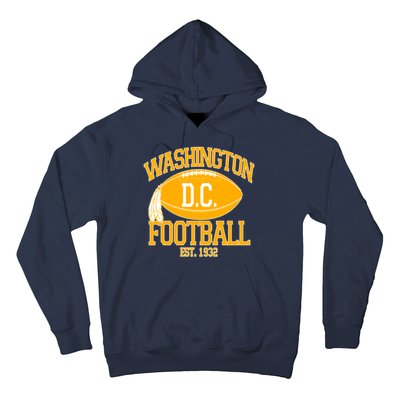 Washington DC Football Est 1932 Logo Football Fan Hoodie