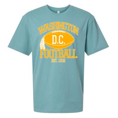 Washington DC Football Est 1932 Logo Football Fan Sueded Cloud Jersey T-Shirt