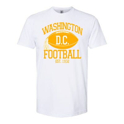 Washington DC Football Est 1932 Logo Football Fan Softstyle CVC T-Shirt