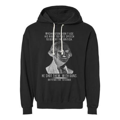 Washington Defend The Second Garment-Dyed Fleece Hoodie