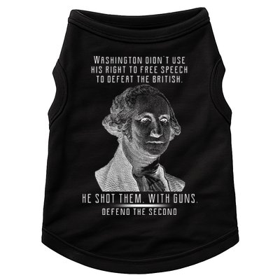 Washington Defend The Second Doggie Tank
