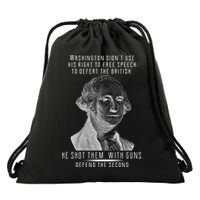 Washington Defend The Second Drawstring Bag