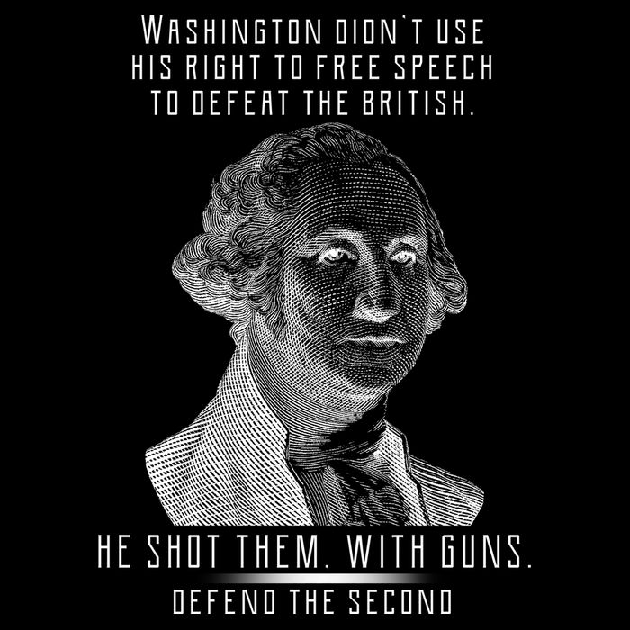 Washington Defend The Second Poster