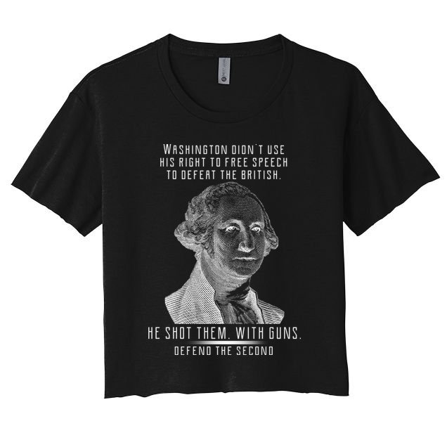 Washington Defend The Second Crop Top