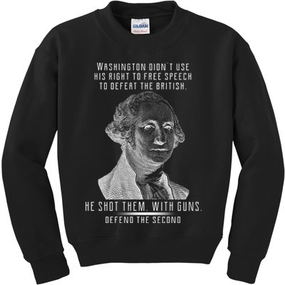 Washington Defend The Second Kids Sweatshirt