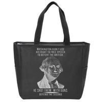 Washington Defend The Second Zip Tote Bag