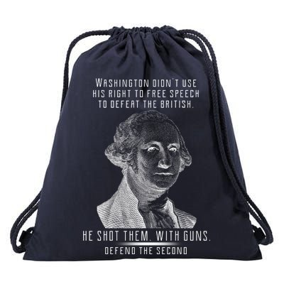 Washington Defend The Second Drawstring Bag