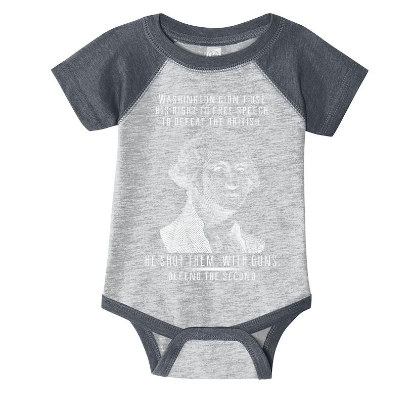 Washington Defend The Second Infant Baby Jersey Bodysuit