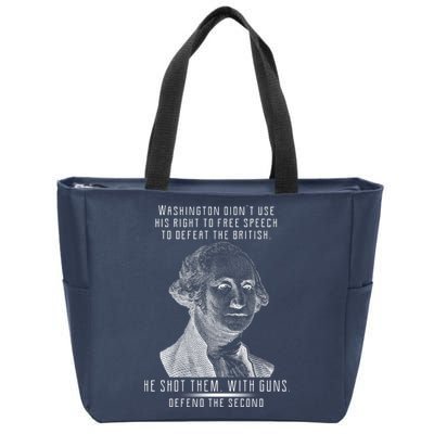 Washington Defend The Second Zip Tote Bag