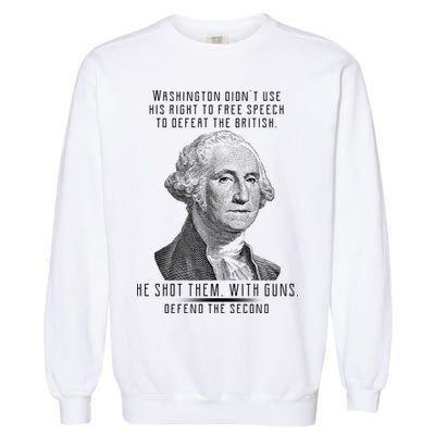 Washington Defend The Second Garment-Dyed Sweatshirt