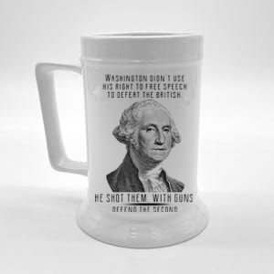 Washington Defend The Second Beer Stein