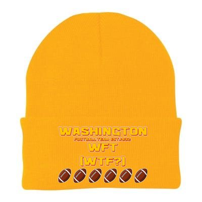 Washington Football Team Est 1932 WFT WTF? Knit Cap Winter Beanie