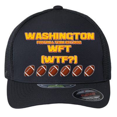 Washington Football Team Est 1932 WFT WTF? Flexfit Unipanel Trucker Cap