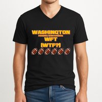 Washington Football Team Est 1932 WFT WTF? V-Neck T-Shirt
