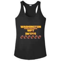 Washington Football Team Est 1932 WFT WTF? Ladies PosiCharge Competitor Racerback Tank