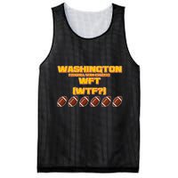 Washington Football Team Est 1932 WFT WTF? Mesh Reversible Basketball Jersey Tank