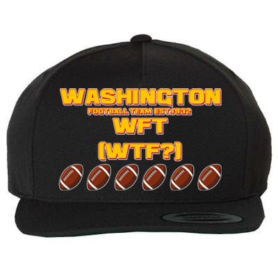 Washington Football Team Est 1932 WFT WTF? Wool Snapback Cap