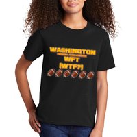 Washington Football Team Est 1932 WFT WTF? Kids T-Shirt